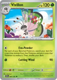 Vivillon - 007/191 - Uncommon - Inglés