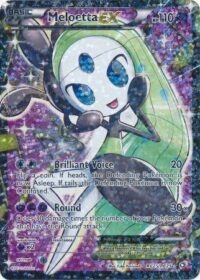 Meloetta EX - RC25/RC25 - Full Art Ultra Rare - Inglés