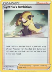 Cynthia's Ambition - 138/172 - Uncommon - Inglés