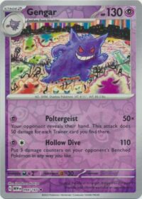 Gengar - 094/165 - Holo Rare Reverse Holo - Inglés