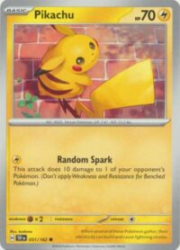 Pikachu - 051/162 - Holo Promo