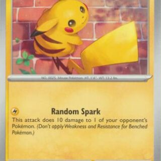 Pikachu - 051/162 - Holo Promo