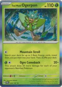 Teal Mask Ogerpon - 024/167 - Holo Promo
