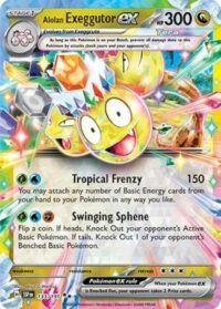 Alolan Exeggutor ex - 133/191 - Ultra Rare - Inglés