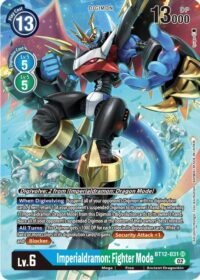 Imperialdramon: Fighter Mode (Alternate Art) - BT12-031 SR