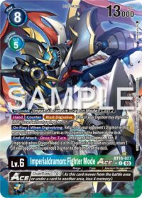Imperialdramon: Fighter Mode Ace (Alternate Art) - BT16-027 R