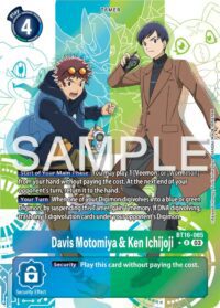Davis Motomiya & Ken Ichijoji (Alternate Art) - BT16-085 R