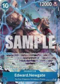 Edward.Newgate (Alternate Art) - OP08-043 - Super Rare