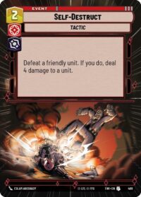 Self-Destruct (Hyperspace) - Uncommon - 408 Inglés