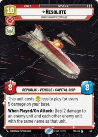 Resolute - Under Anakin's Command (Hyperspace) - Legendary - 418 Inglés