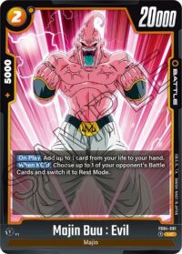 Majin Buu : Evil - FB04-091 - FB04-091 - UC