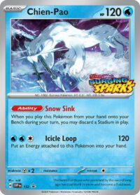 Mini mazo pre release Chien Pao SVP152 - Surging Sparks - Español (Sellado)