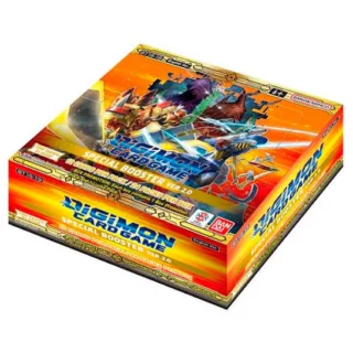DIGIMON CARD GAME:  Special Booster Box Ver. 2.0 [BT18-BT19] [REMATE FINAL 2025]
