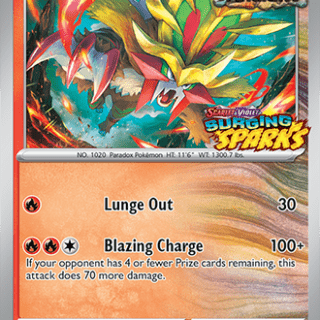 Mini mazo pre release Flamariete SVP151 - Surging Sparks - Español (Sellado)