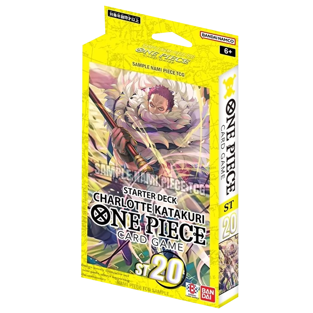 ONE PIECE CARD GAME: Starter Deck Charlotte Katakuri [ST20] - (SÓLO DECK SIN CAJA NI SOBRE PRB01) [REMATE FINAL 2025]