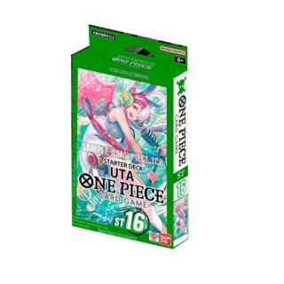 ONE PIECE CARD GAME: Starter Deck Uta [ST16] - (SÓLO DECK SIN CAJA NI SOBRE PRB01) [REMATE FINAL 2025]