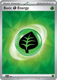 Basic Grass Energy - SVE009 - Shattered Holo (Premium collection Terapagos) - Español