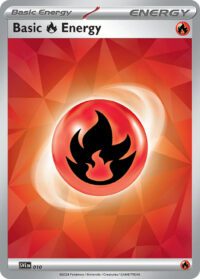 Basic Fire Energy - SVE010 - Shattered Holo (Premium collection Terapagos) - Español