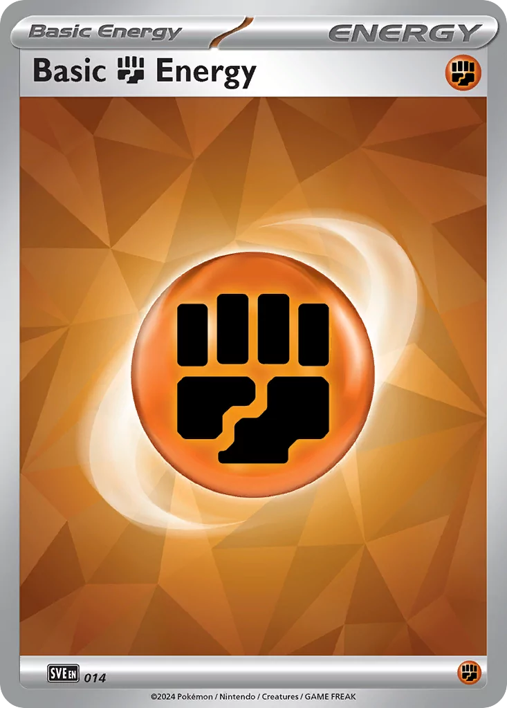 Basic Fighting Energy - SVE014 - Shattered Holo (Premium collection Terapagos) - Español