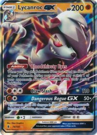 Lycanroc GX - 74/145 - Ultra Rare Inglés