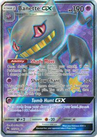 Banette GX - 157/168 - Full Art Ultra Rare - Inglés