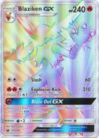 Blaziken GX - 170/168 - Hyper Rare - Portugues