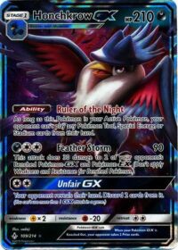 Honchkrow GX - 109/214 - Ultra Rare - Español