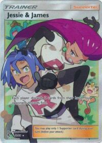 Jessie & James - 68/68 - Full Art Ultra Rare - Español