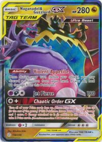 Naganadel & Guzzlord GX - 158/236 - Ultra Rare - Inglés