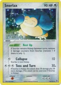 Snorlax - 15/112 - Holo Rare - Inglés (Lightly Played)
