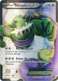 Tornadus EX - 108/108 - Full Art Ultra Rare - Inglés