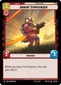 Ardent Sympathizer - 161/252 - Common - inglés (foil)