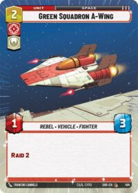Green Squadron A-Wing (Hyperspace) - 404 - Common - inglés