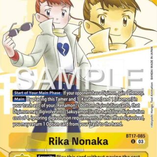 Rika Nonaka (Premium Heroines Set) - BT17-085 U - Uncommon
