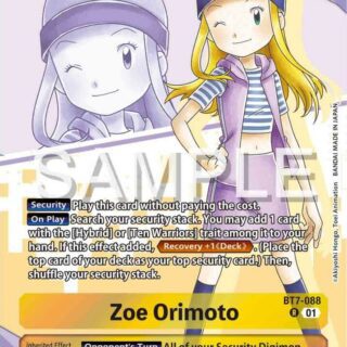 Zoe Orimoto (Premium Heroines Set) - BT7-088 R - Rare