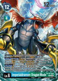Imperialdramon: Dragon Mode (Alternate Art) - BT16-028 R - Rare