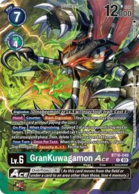 GranKuwagamon ACE (Alternate Art) - BT16-046 R - Rare