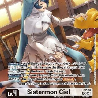 Sistermon Ciel (Alternate Art) - ST12-13 U - Uncommon