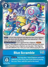 Blue Scramble - LM-028 P - Promo