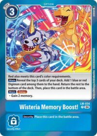 Wisteria Memory Boost! - LM-034 P - Promo