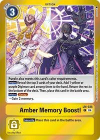 Amber Memory Boost! - LM-035 P - Promo