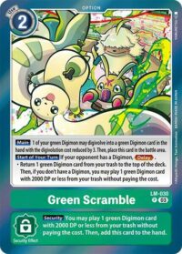 Green Scramble - LM-030 P - Promo