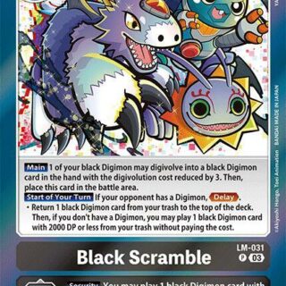 Black Scramble - LM-031 P - Promo