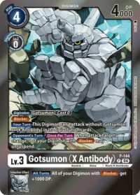 Gotsumon (X Antibody) (Reprint) - P-144 P - Promo