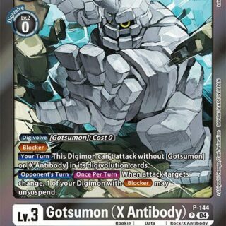 Gotsumon (X Antibody) (Reprint) - P-144 P - Promo