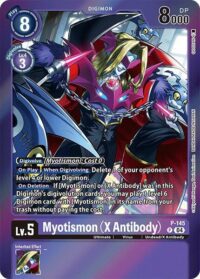 Myotismon (X Antibody) (Reprint) - P-145 P - Promo
