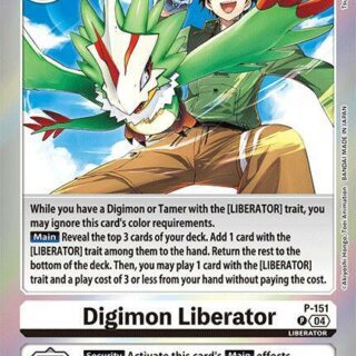 Digimon Liberator (Reprint) - P-151 P - Promo