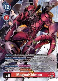 MagnaKidmon (Alternate Art) (Box Topper) - EX7-013 SR - Super Rare