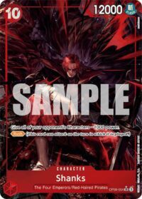Shanks (Alternate Art) - OP09-004 - Super Rare