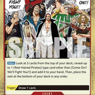 Come On!! We'll Fight You!! - OP09-020 - Rare